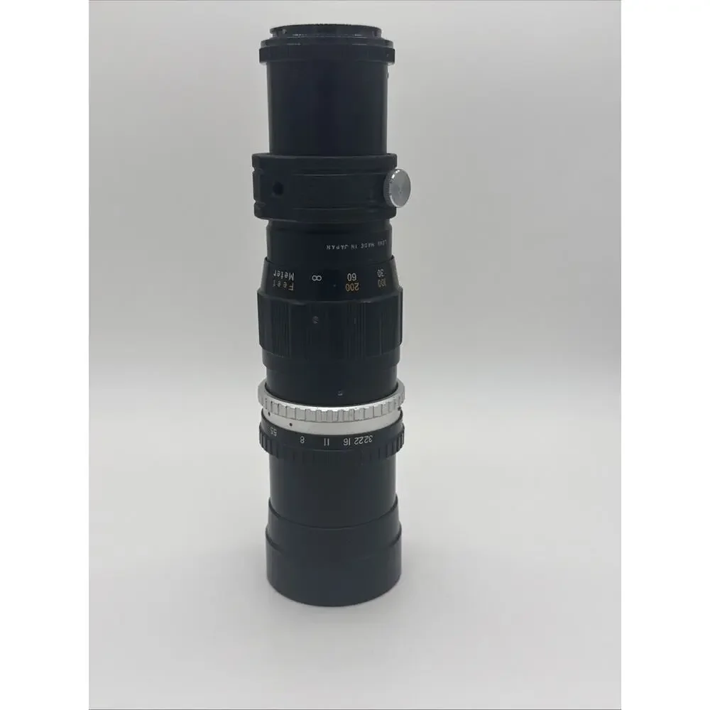 Vintage Telesar Telephoto Lens 300mm f/5.5 Made in Japan Manual Focus